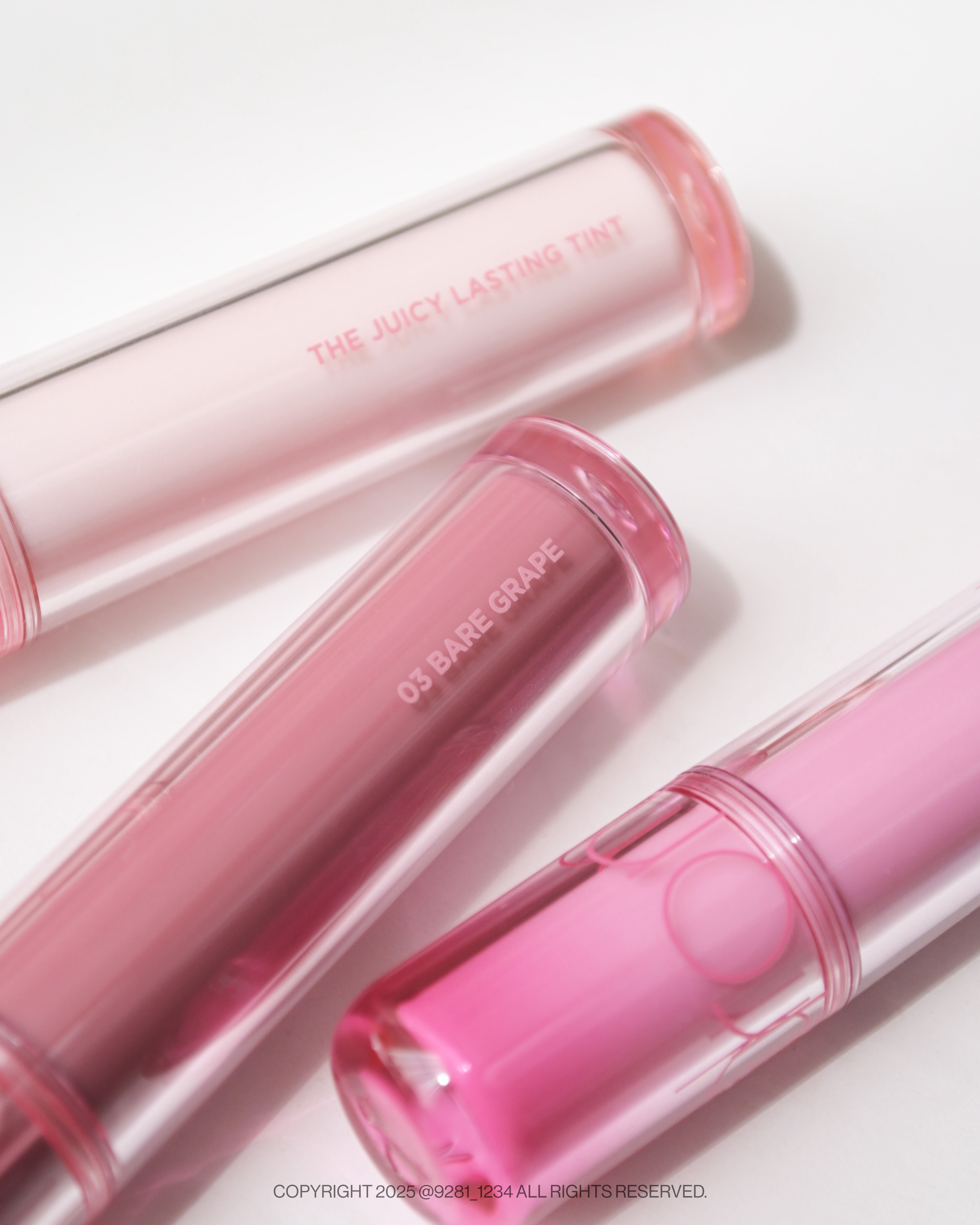 ザ ジューシーラスティングティント/rom&nd/リップティントを使ったクチコミ（3枚目）