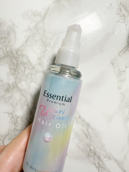 エッセンシャル プレミアム うるりキラリオイル/エッセンシャル/ヘアオイルを使ったクチコミ(4枚目)