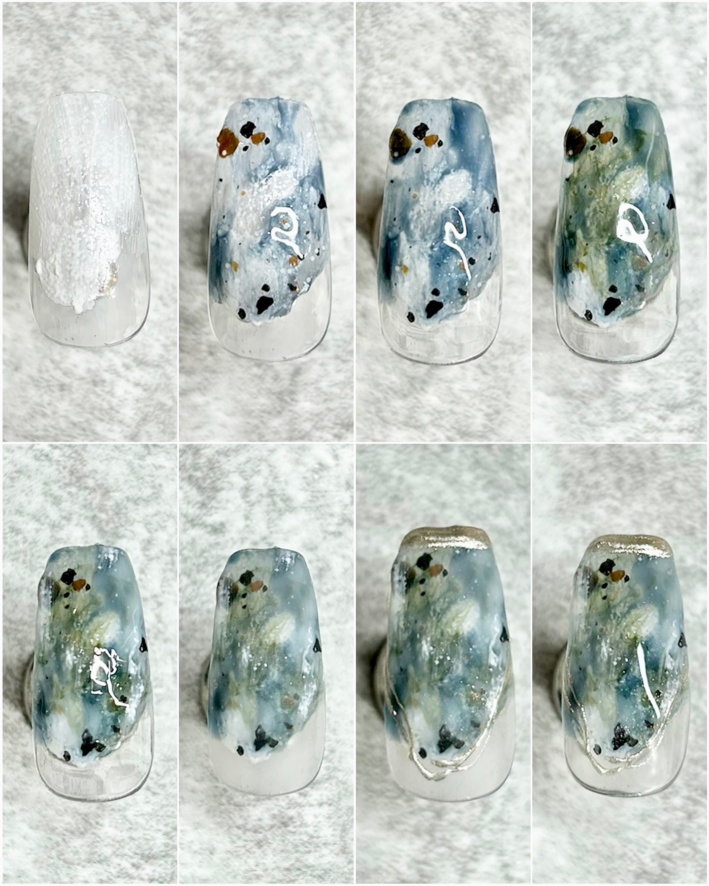 Deep/100nail/ジェルネイルを使ったクチコミ（2枚目）