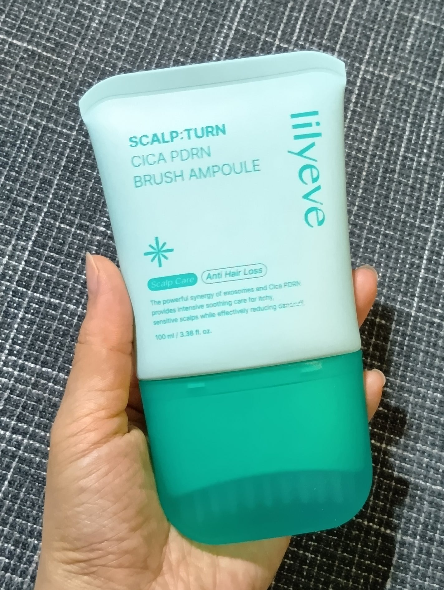 スカルプターンヘアアンプル/リリーイブ/頭皮ローションを使ったクチコミ(1枚目)