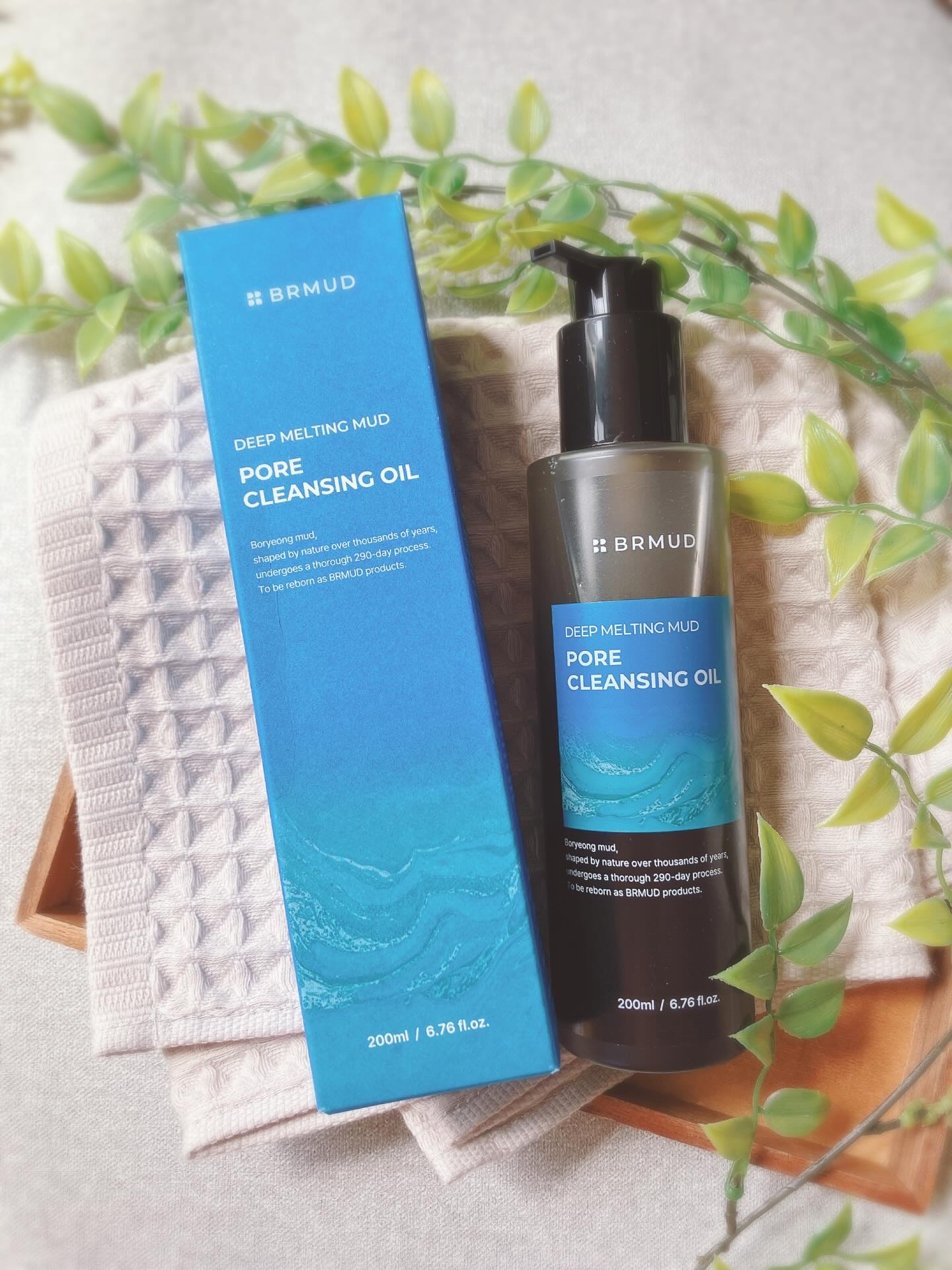 ディープメルティングマッドポアクレンジングオイル/BRMUD/オイルクレンジングを使ったクチコミ（1枚目）