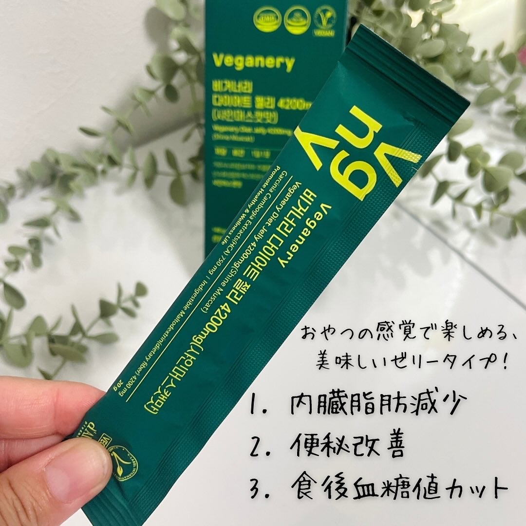 ヴィーガナリー ダイエットゼリー/ダルバ/バランス栄養食を使ったクチコミ(3枚目)