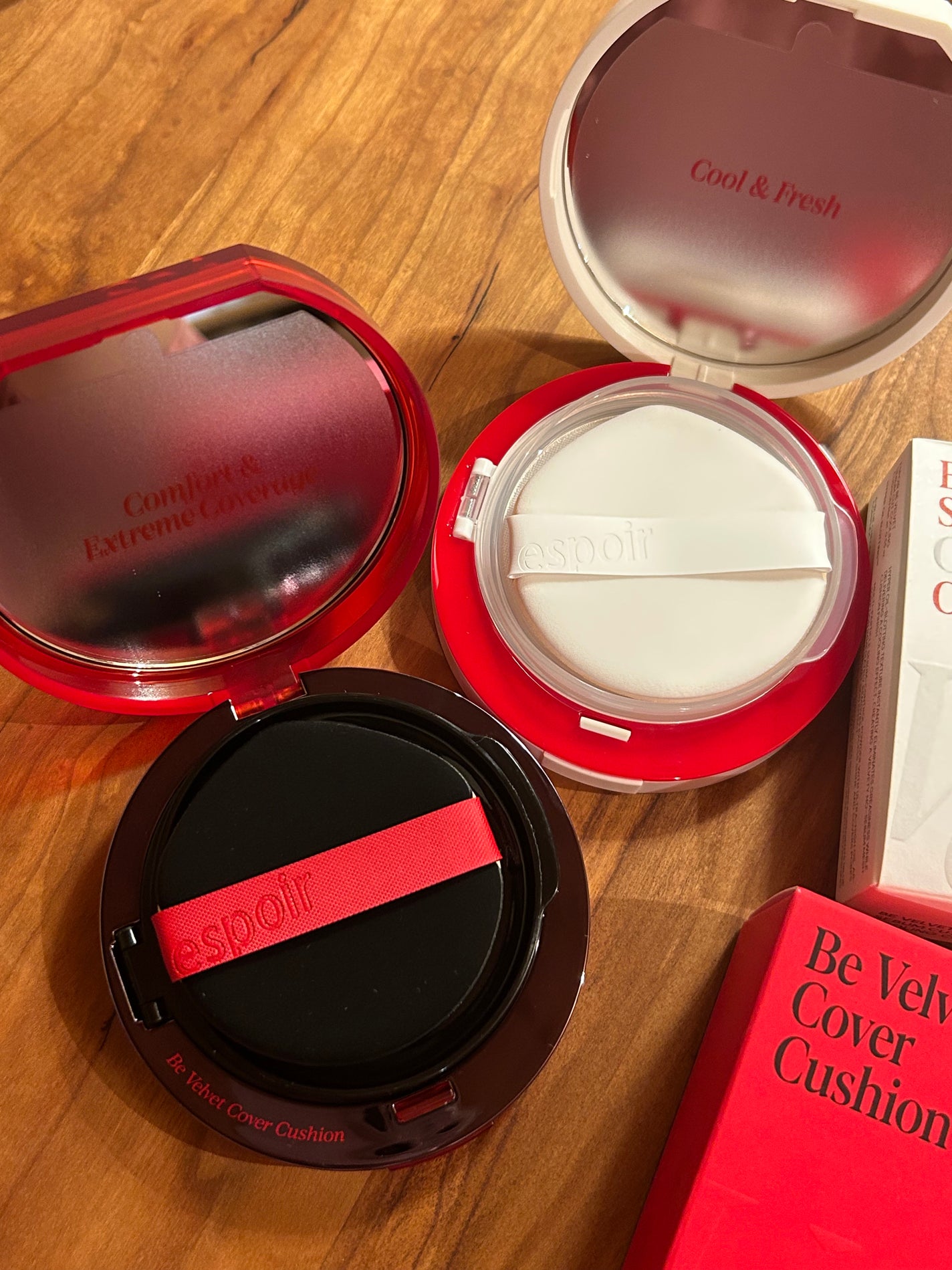 ビーベルベット カバークッション/espoir/クッションファンデーションを使ったクチコミ(2枚目)