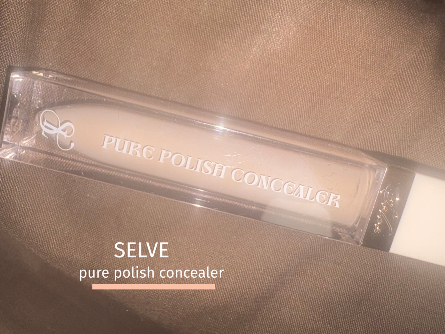 ピュアポリッシュコンシーラー/SELVE/リキッドコンシーラーを使ったクチコミ(1枚目)