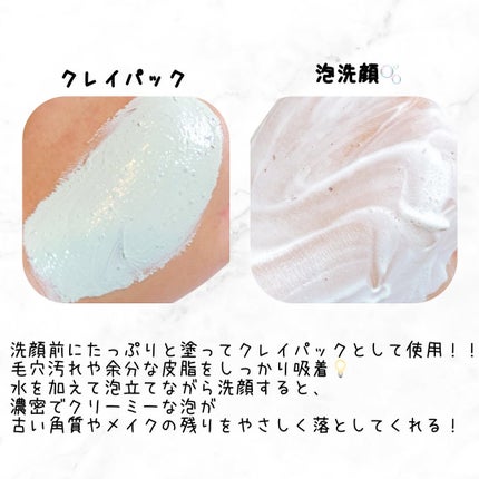 グリーントマトクレイマスククレンザー/FULLY/洗い流すパック・マスクを使ったクチコミ(3枚目)