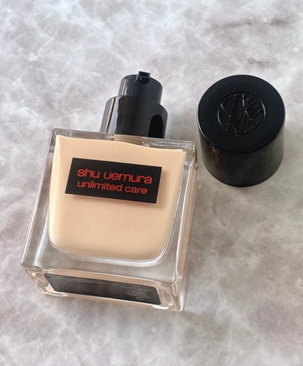 アンリミテッド ケア ツヤ セラム ファンデーション/shu uemura/リキッドファンデーションを使ったクチコミ(5枚目)