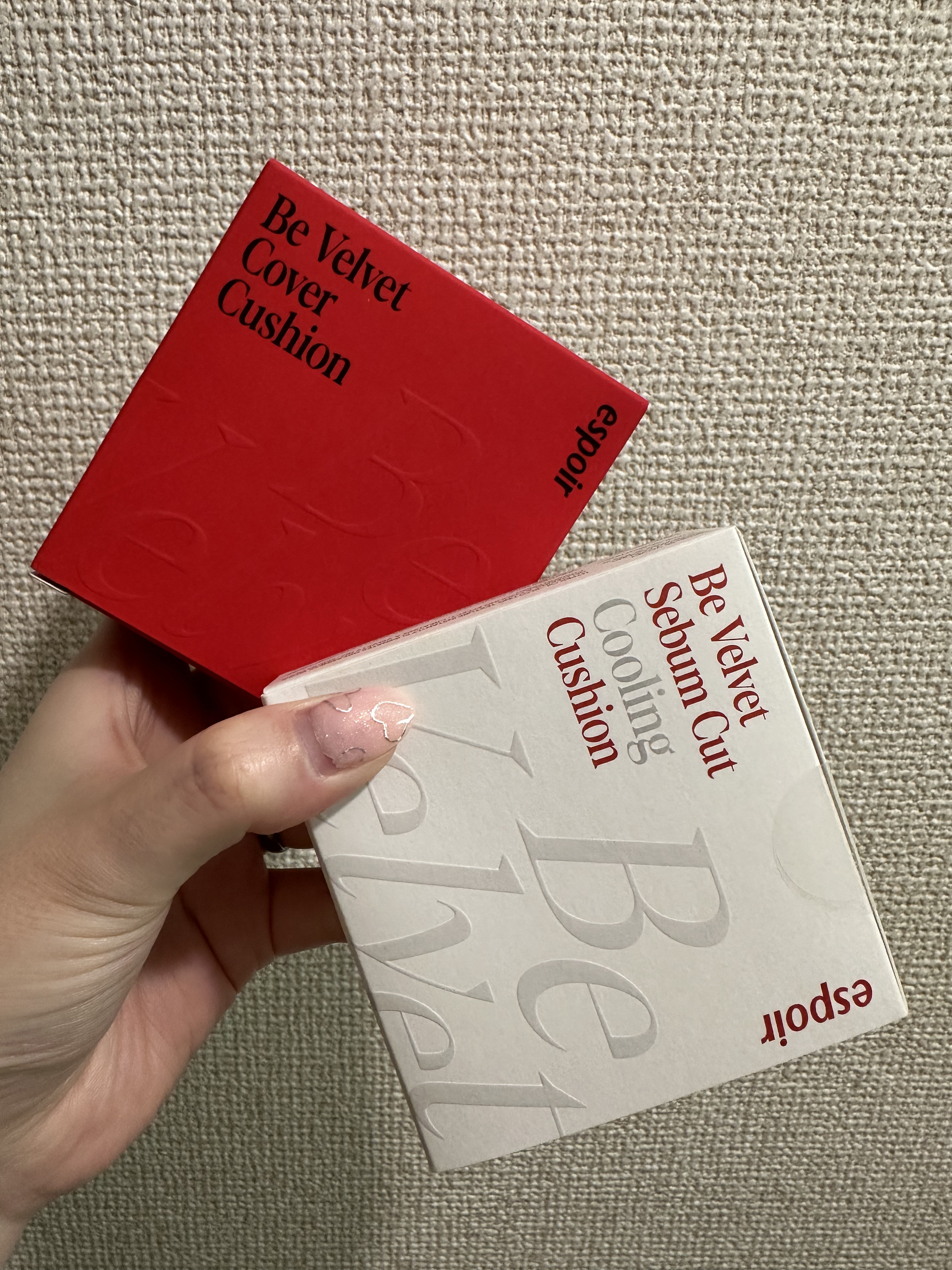 ビーベルベットカバークッション/espoir/クッションファンデーションを使ったクチコミ（1枚目）