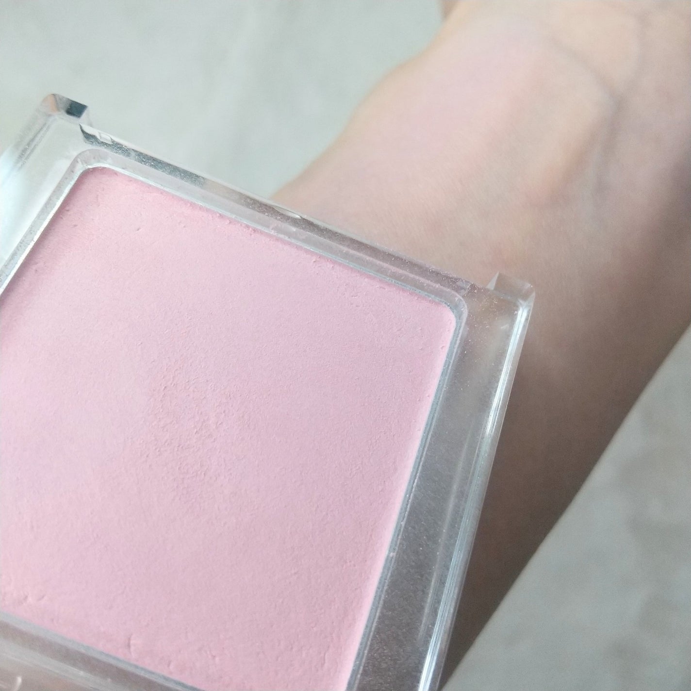 ぽわんチーク/muice/パウダーチークを使ったクチコミ(2枚目)