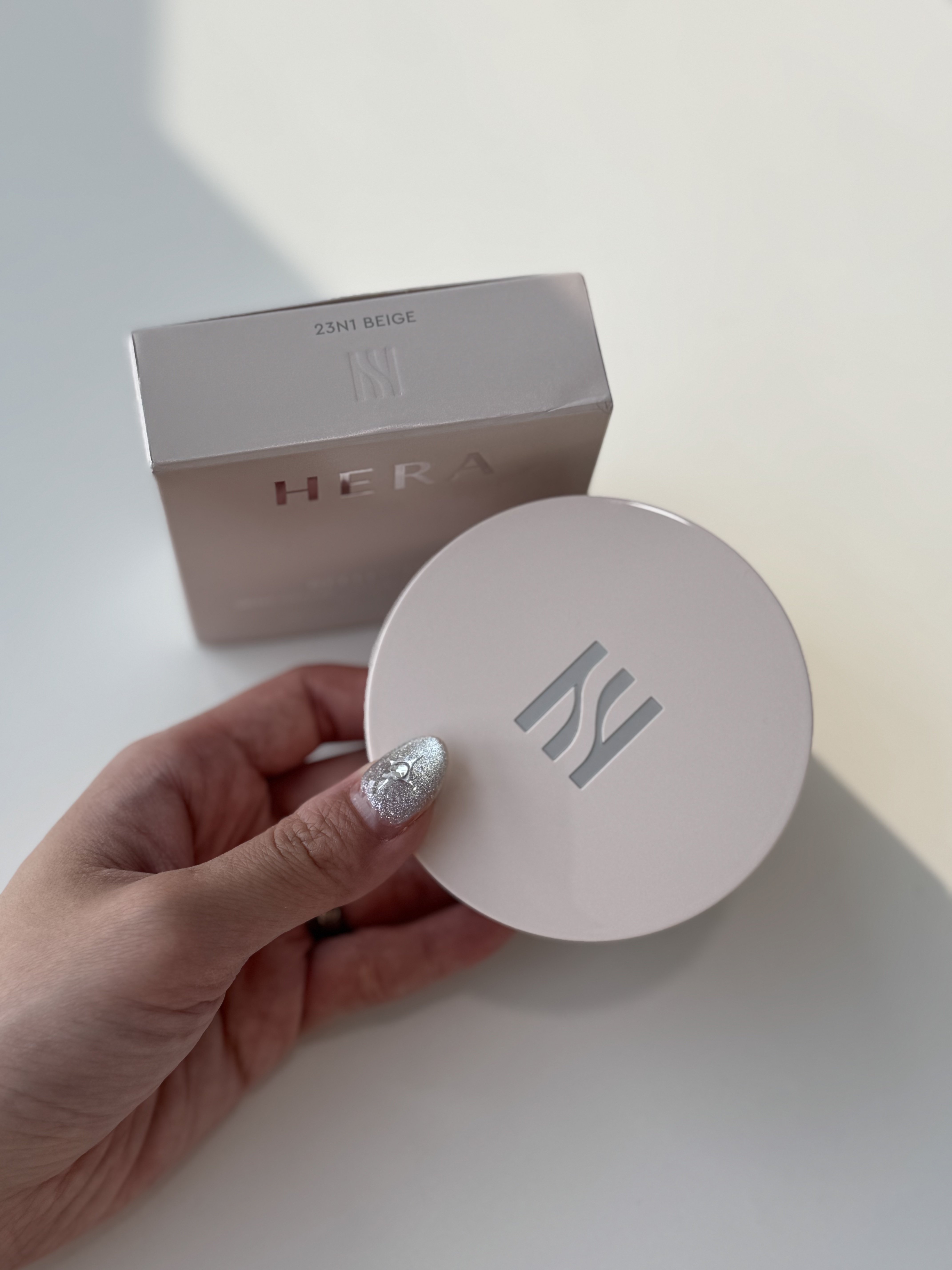 リフレクション スキン グロウ クッション ファンデーション 23N1 ベージュ/HERA/クッションファンデーションを使ったクチコミ（2枚目）