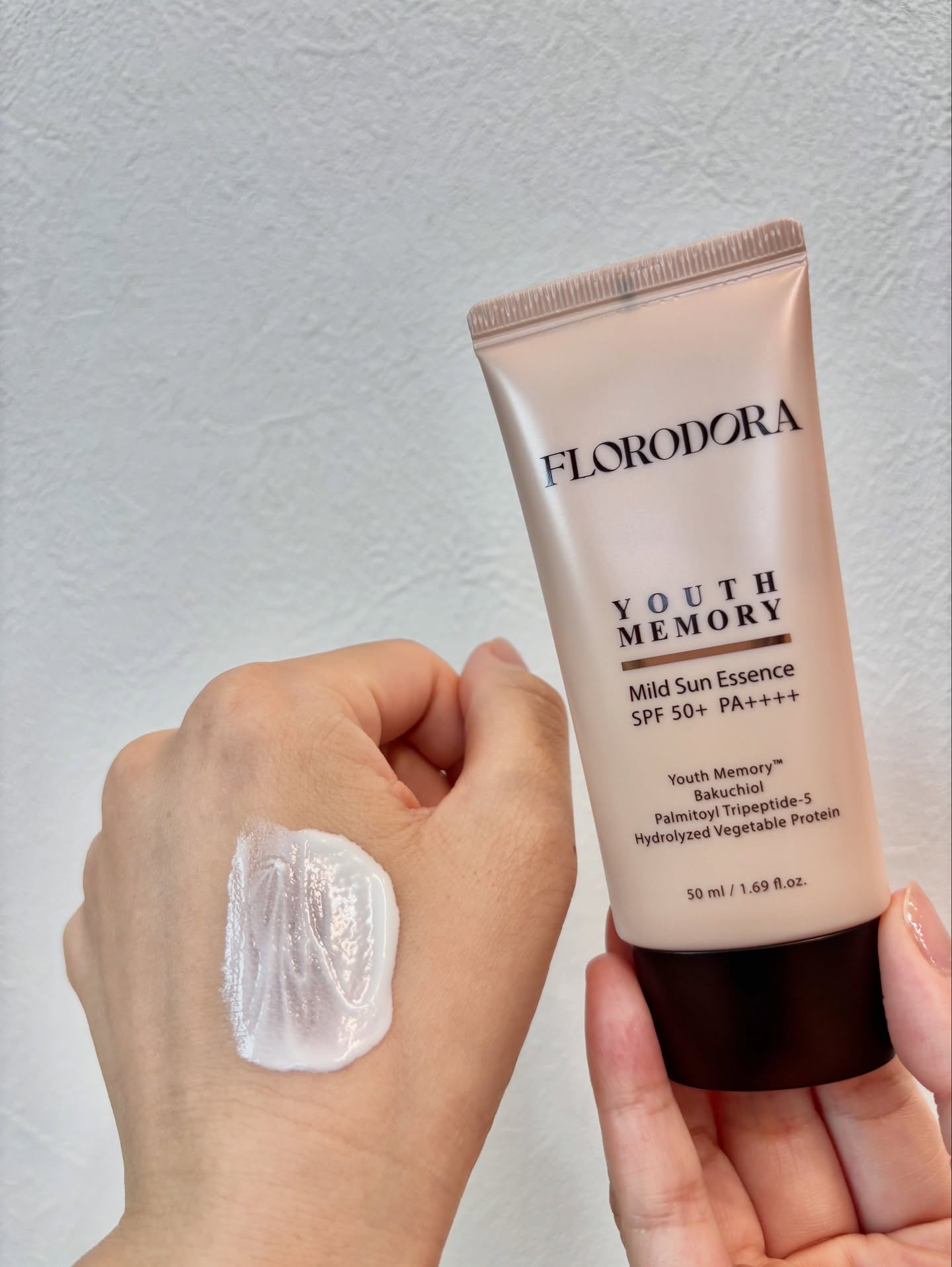 ユースメモリー マイルド サンエッセンス/Florodora/日焼け止めクリームを使ったクチコミ（3枚目）