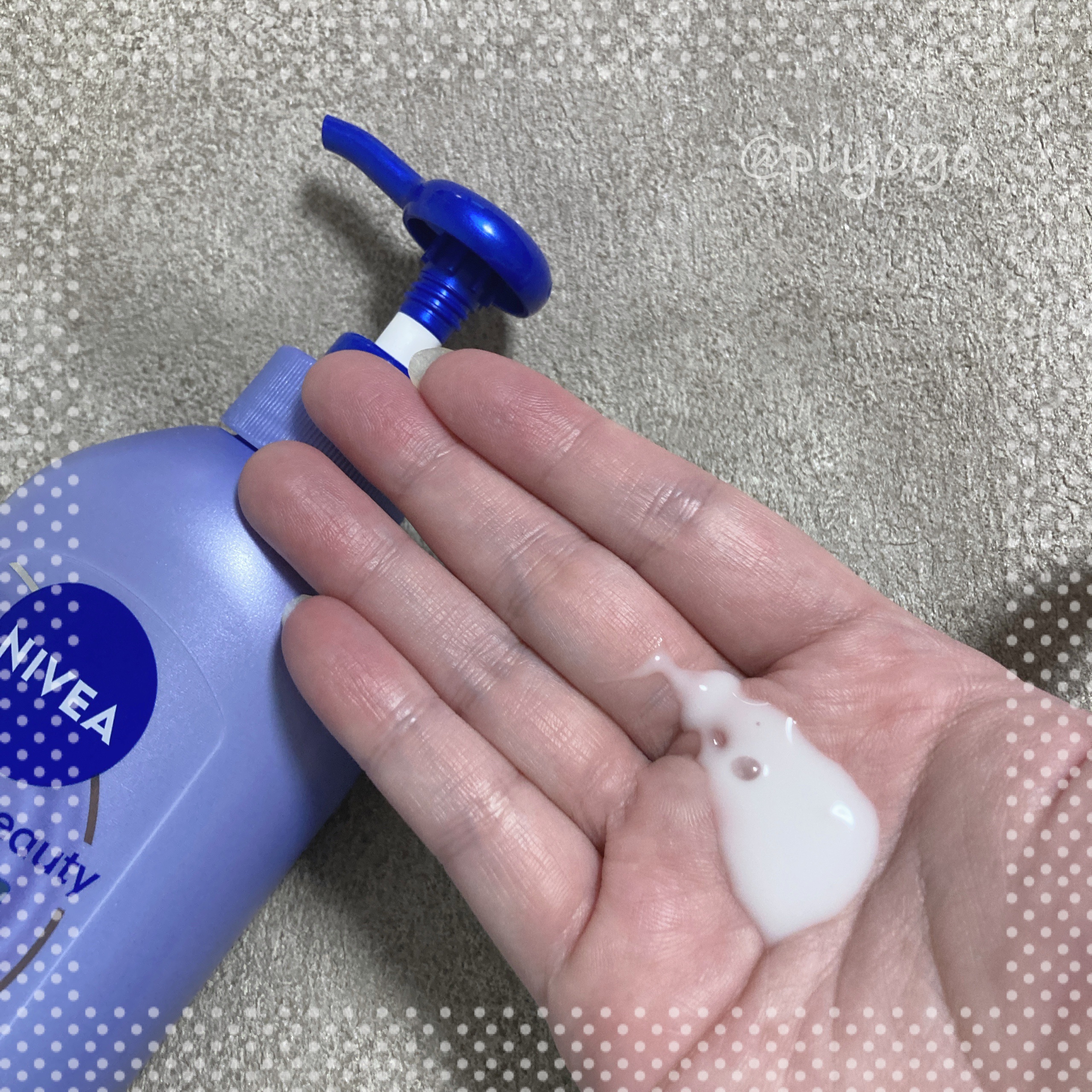 【医薬部外品】ニベア ルーセントビューティ シルクブライトニング ブライトニング美容液ボディミルク/ニベア/ボディミルクを使ったクチコミ（3枚目）