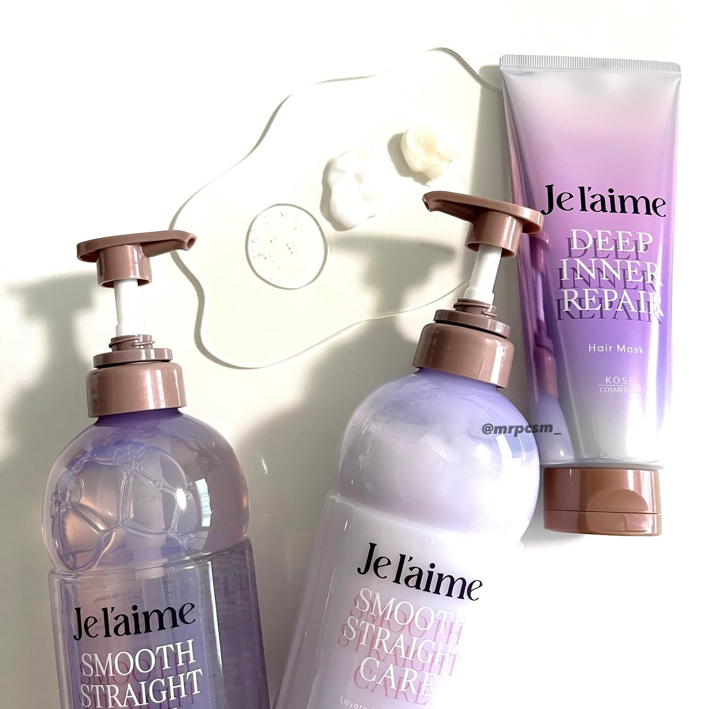 ジュレーム レイヤード シャンプー/ヘアトリートメント（スムースストレートケア）/Je l'aime/市販シャンプーを使ったクチコミ（2枚目）