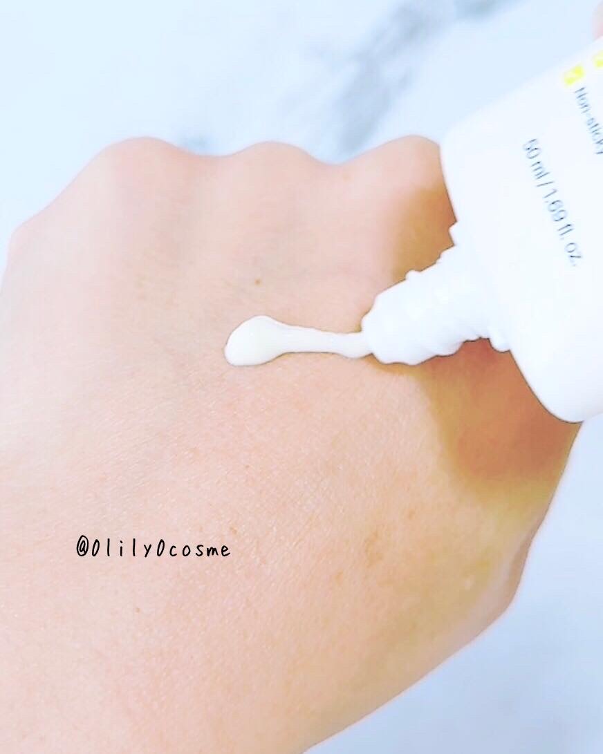 スキンバリアモイスチャーサンクリーム/Ongredients/日焼け止めクリームを使ったクチコミ（3枚目）