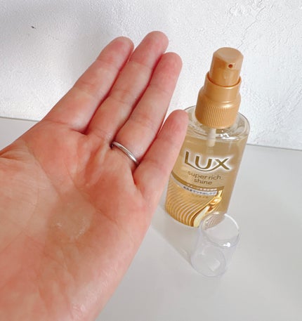 ラックススーパーリッチシャインダメージリペア補修ヘアオイル/LUX/ヘアオイルを使ったクチコミ(2枚目)