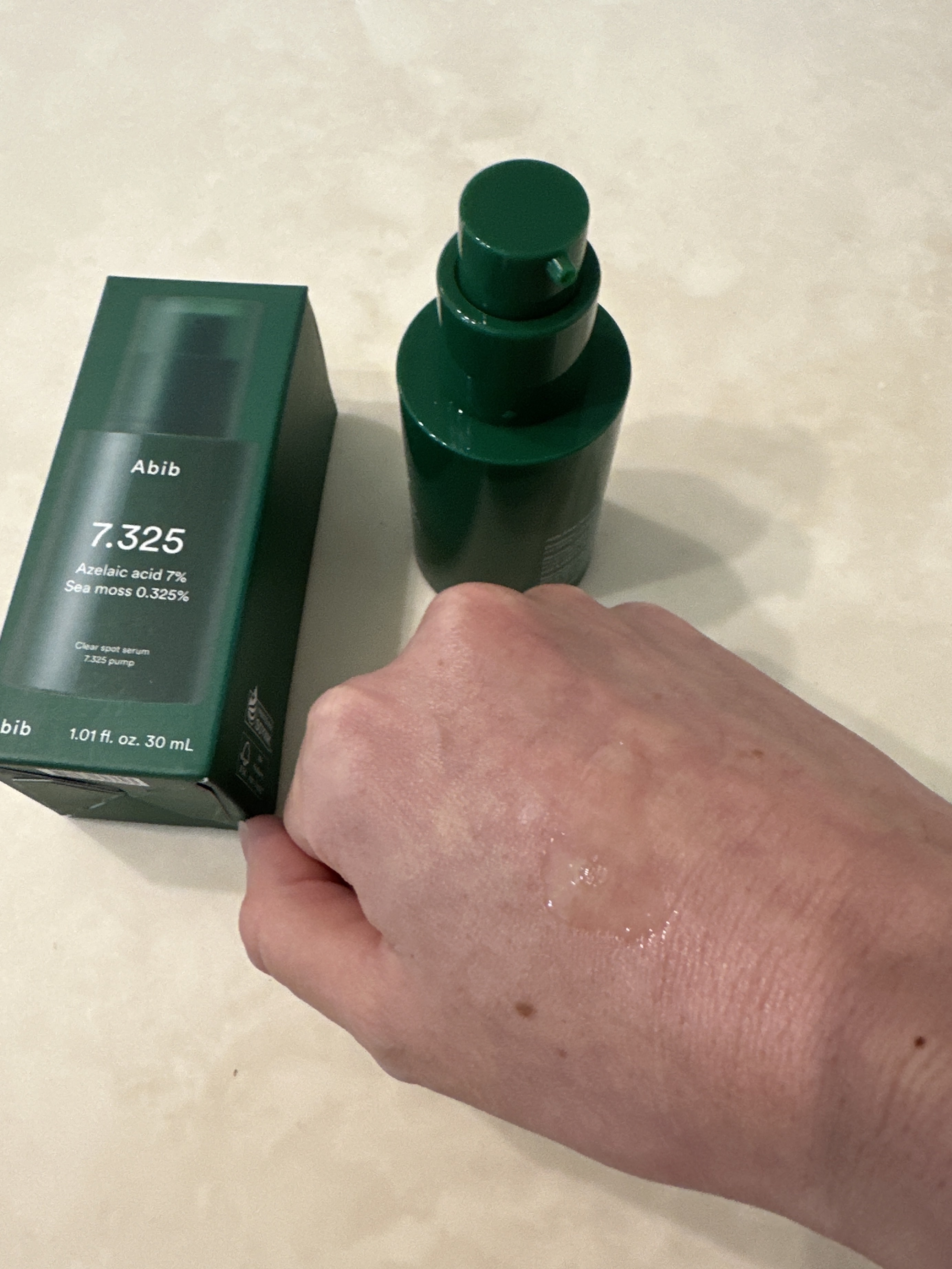 クリアスポットセラム7.325ポンプ/Abib /美容液を使ったクチコミ（2枚目）