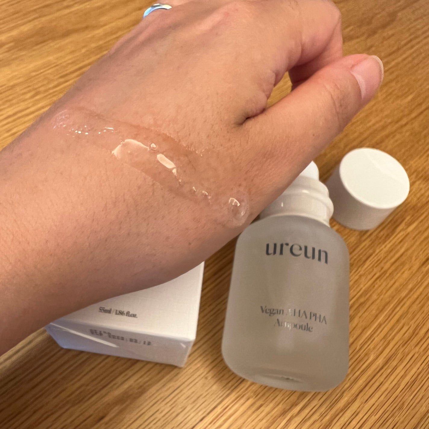 ヴィーガンAHA PHA アンプル/ureun/美容液を使ったクチコミ(3枚目)