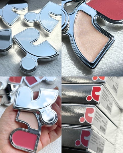 マルチブラッシュアンドハイライターデュオ/Rest & Recreation BEAUTY/ジェル・クリームチークを使ったクチコミ(4枚目)