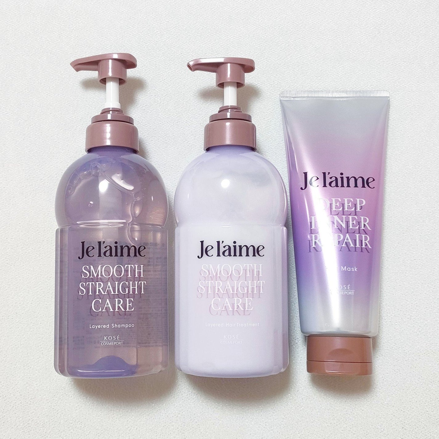 ジュレーム レイヤード シャンプー/ヘアトリートメント(スムースストレートケア)/Je l'aime/市販シャンプーを使ったクチコミ(1枚目)