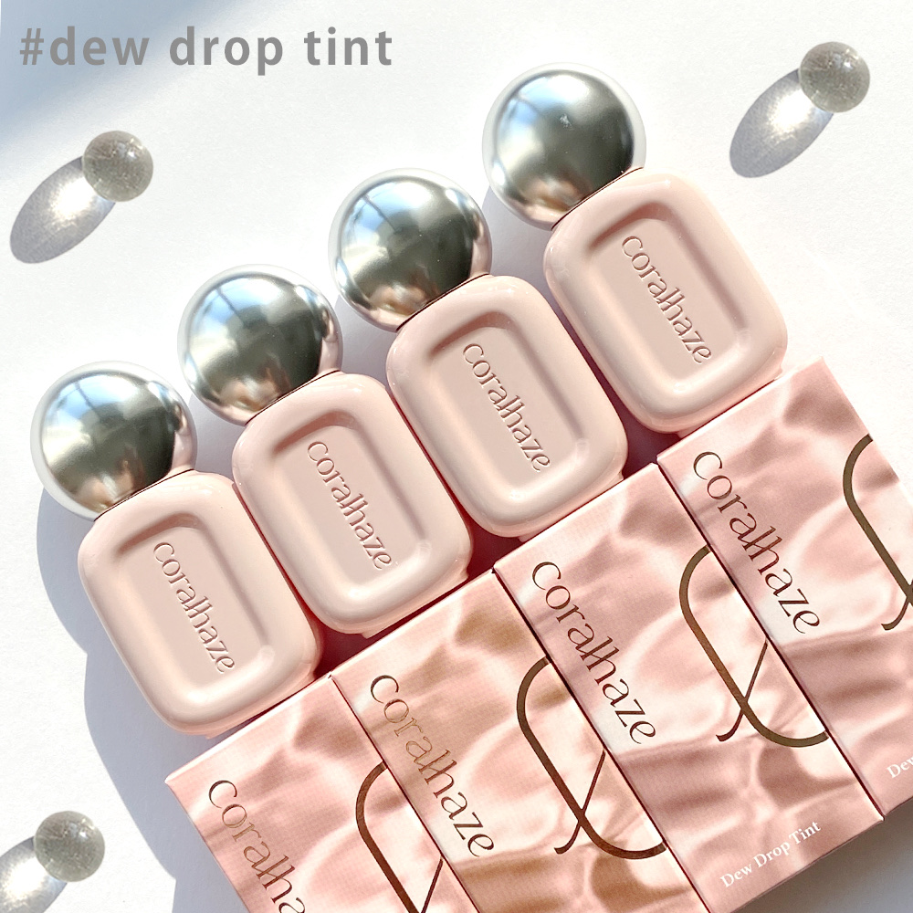 デュー ドロップ ティント/Coralhaze/リップティントを使ったクチコミ（3枚目）