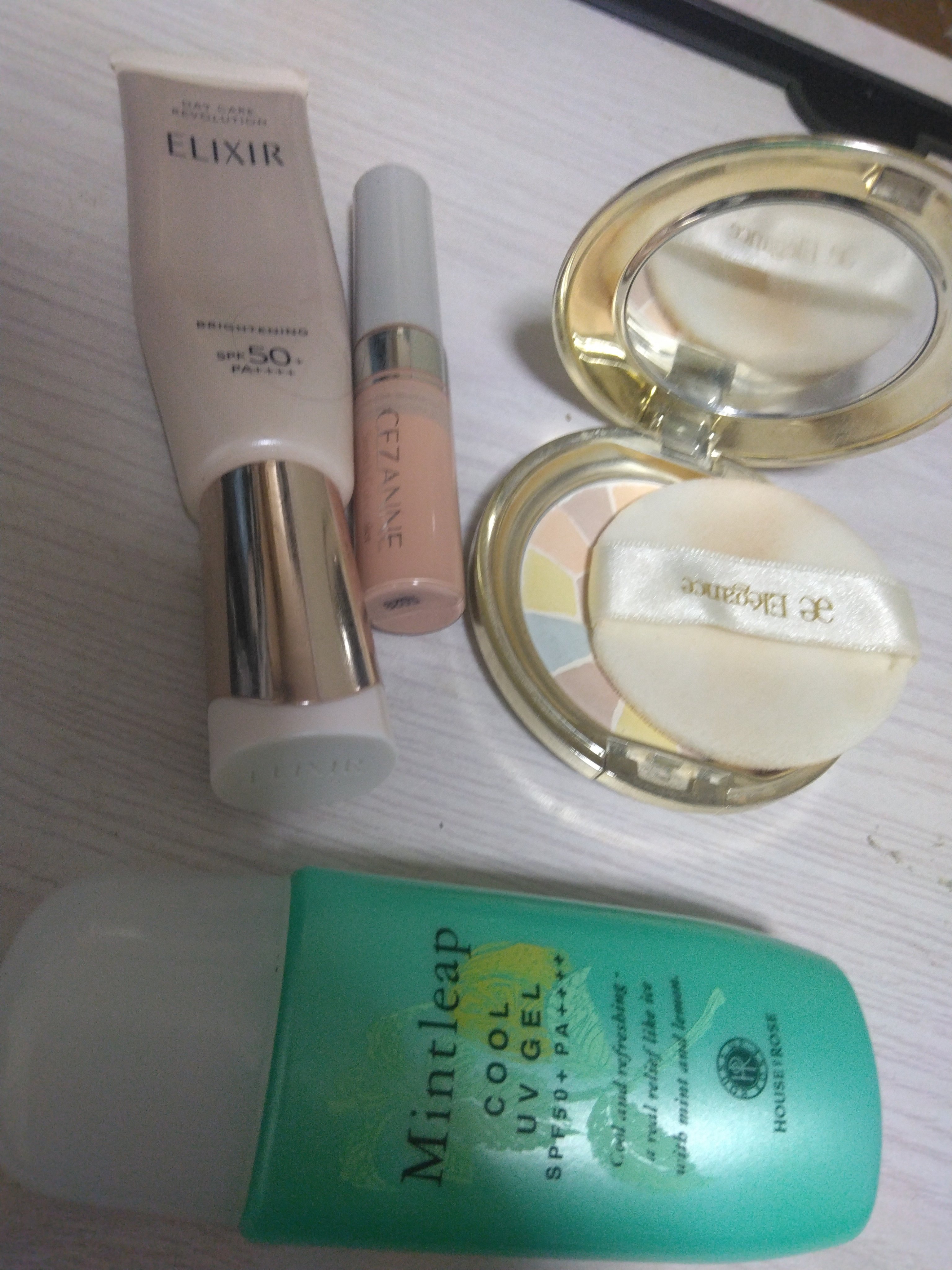 ミントリープ クール UVジェル/ハウス オブ ローゼ/日焼け止めジェルを使ったクチコミ（1枚目）