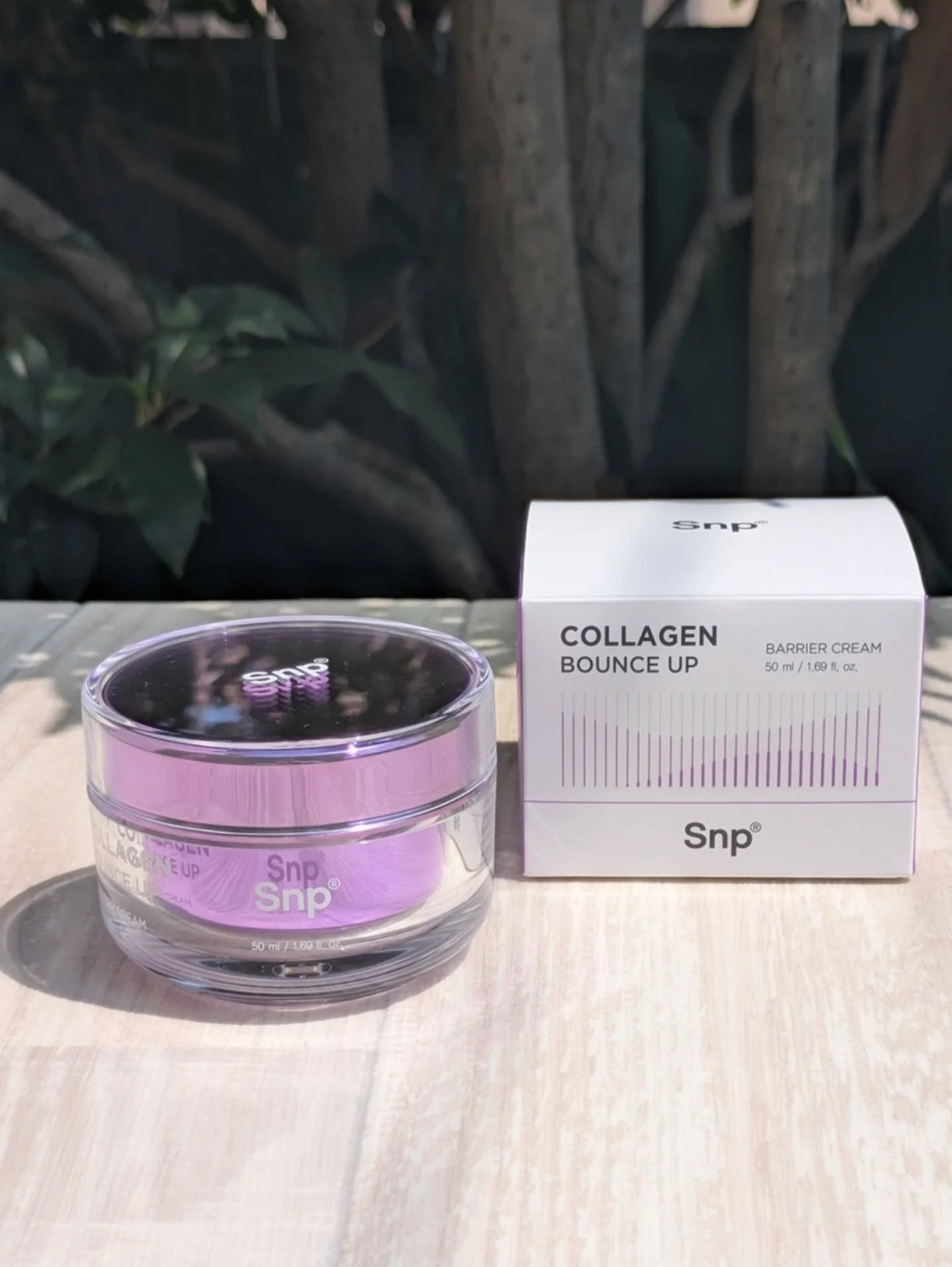 コラーゲンバウンスアップバリアクリーム/SNP/フェイスクリームを使ったクチコミ(4枚目)