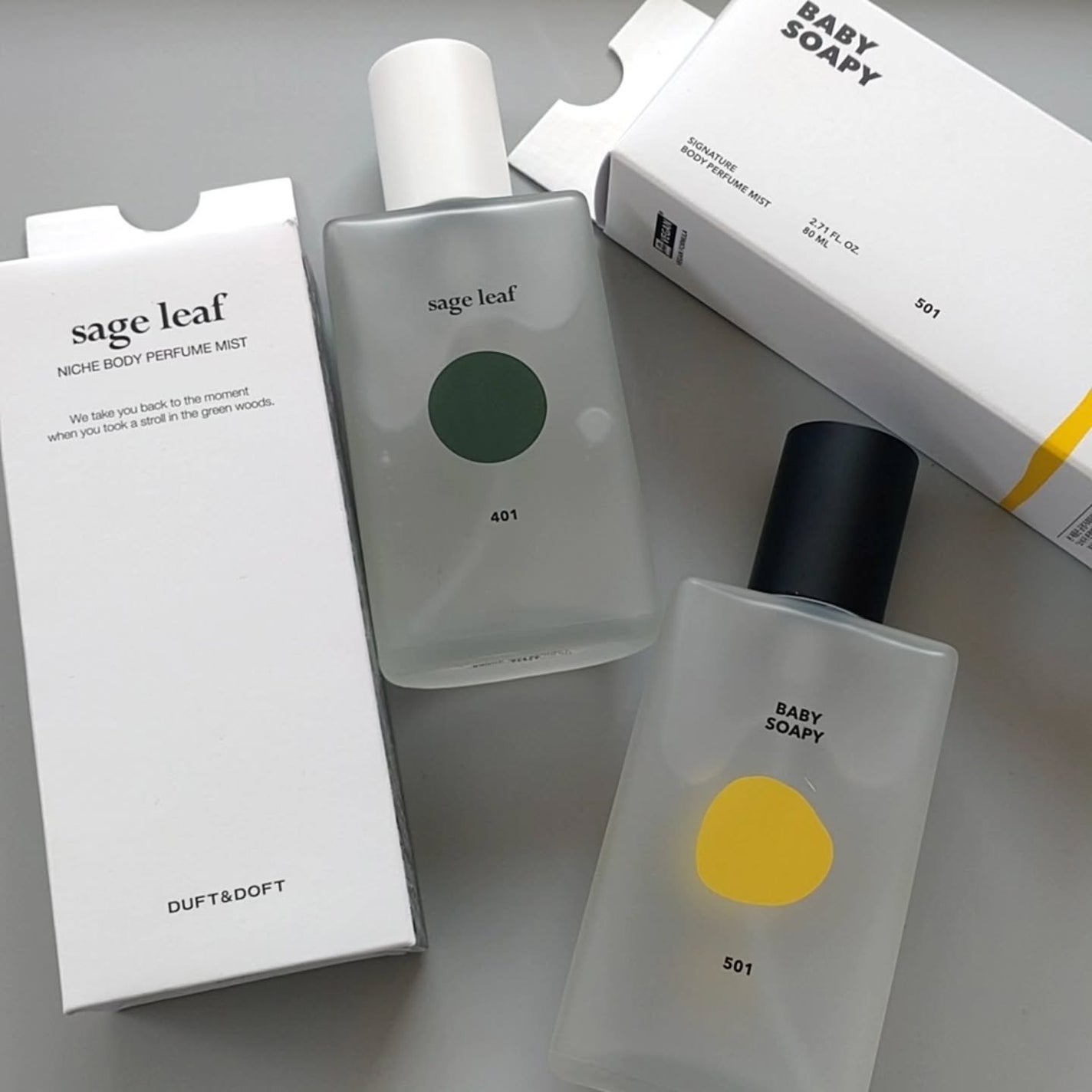 ボディパフュームミスト セージリーフ/DUFT&DOFT/香水(レディース)を使ったクチコミ(1枚目)