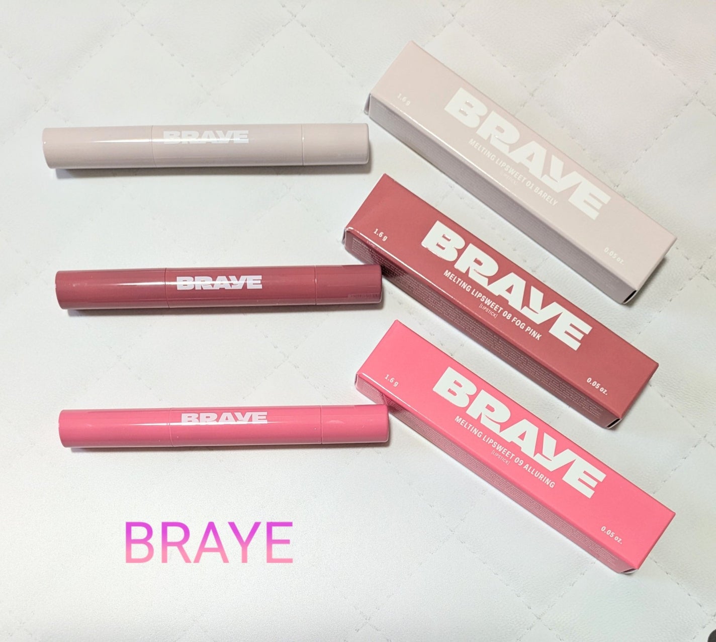 メルティングリップスウィート/BRAYE/口紅を使ったクチコミ(1枚目)