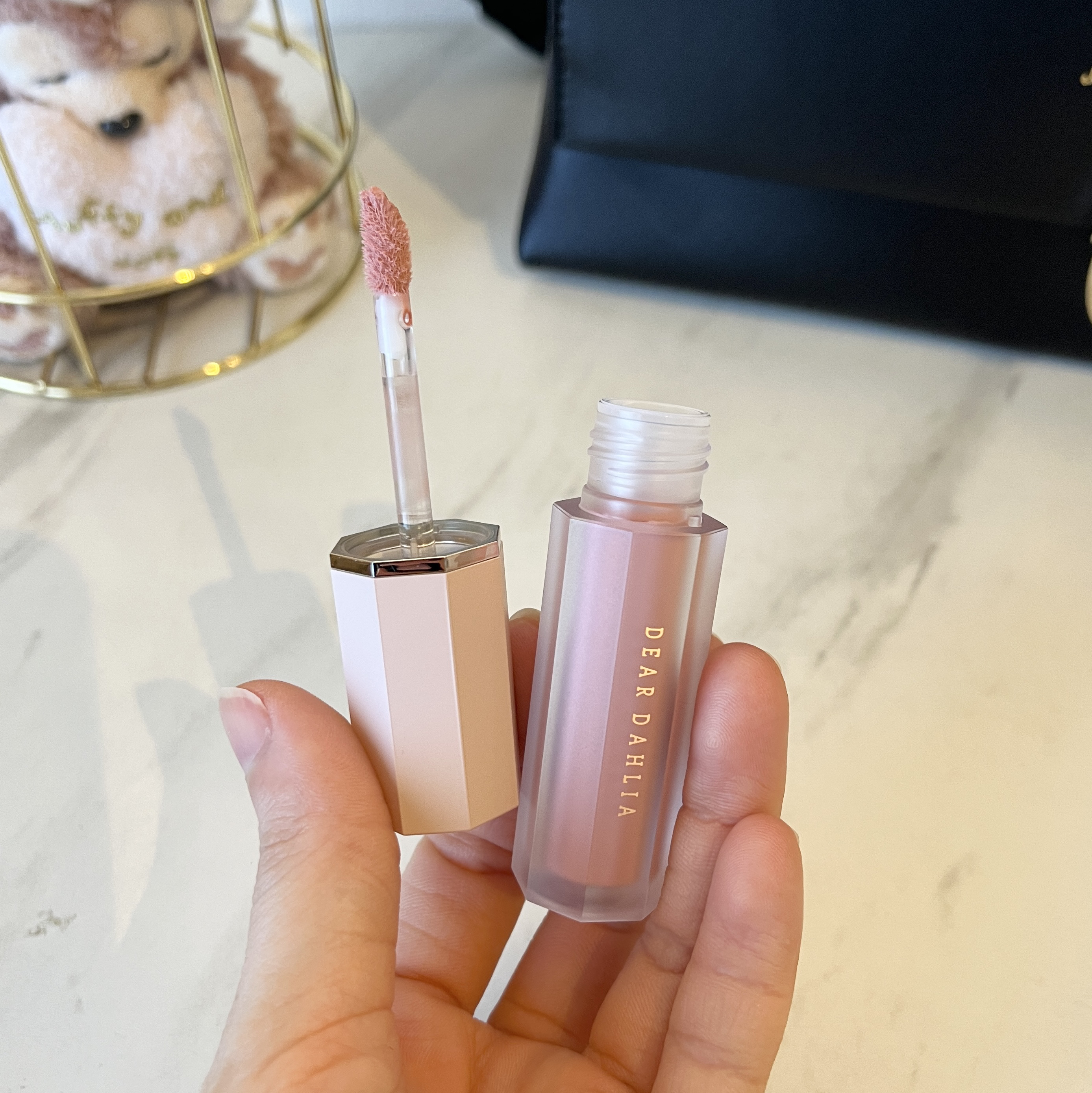 ペタルドロップリキッドブラッシャー/DEAR DAHLIA/リキッドチークを使ったクチコミ（1枚目）