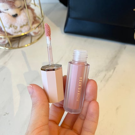 ペタルドロップリキッドブラッシャー/DEAR DAHLIA/リキッドチークを使ったクチコミ(1枚目)