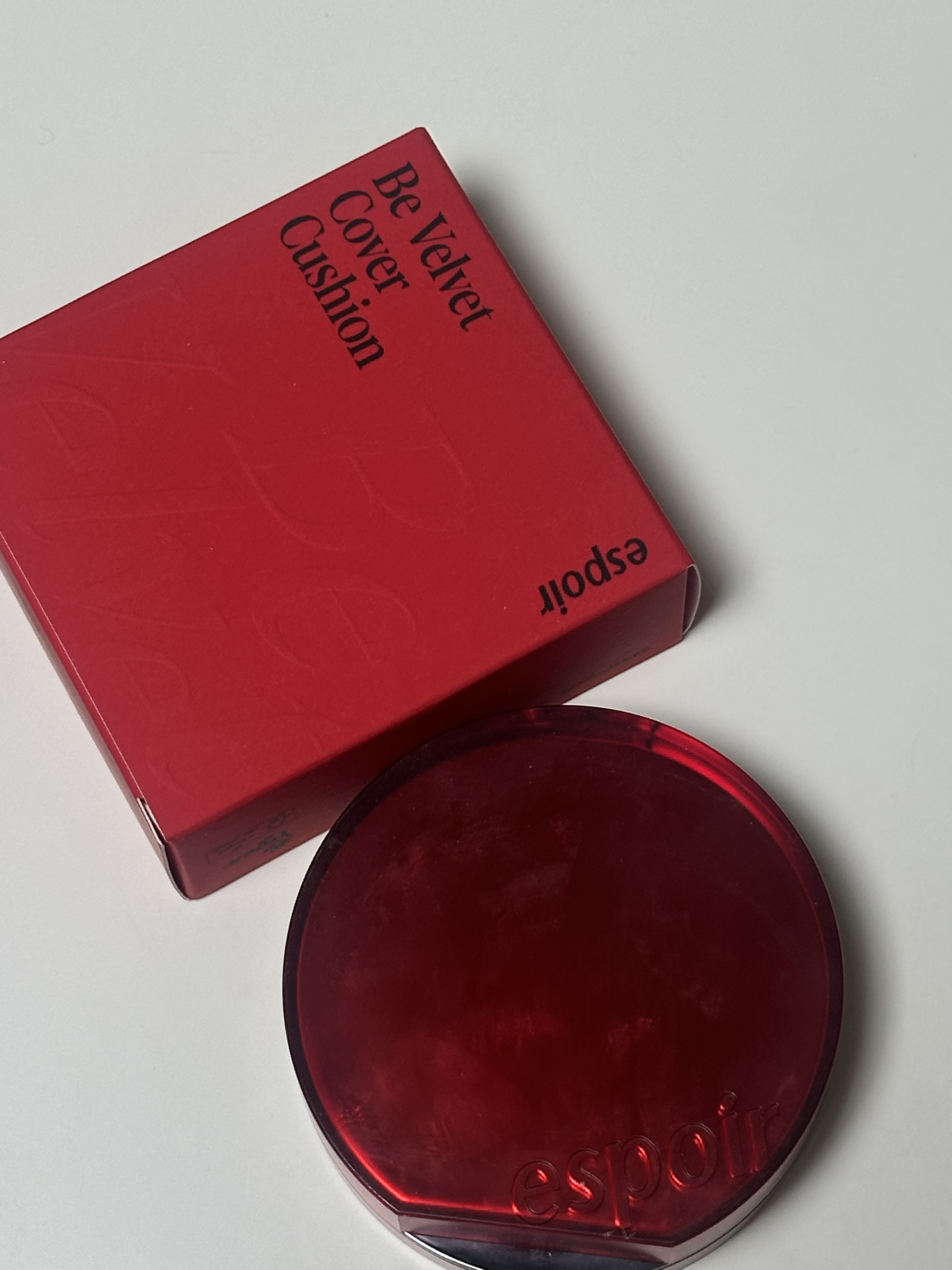 ビーベルベットカバークッション/espoir/クッションファンデーションを使ったクチコミ（1枚目）