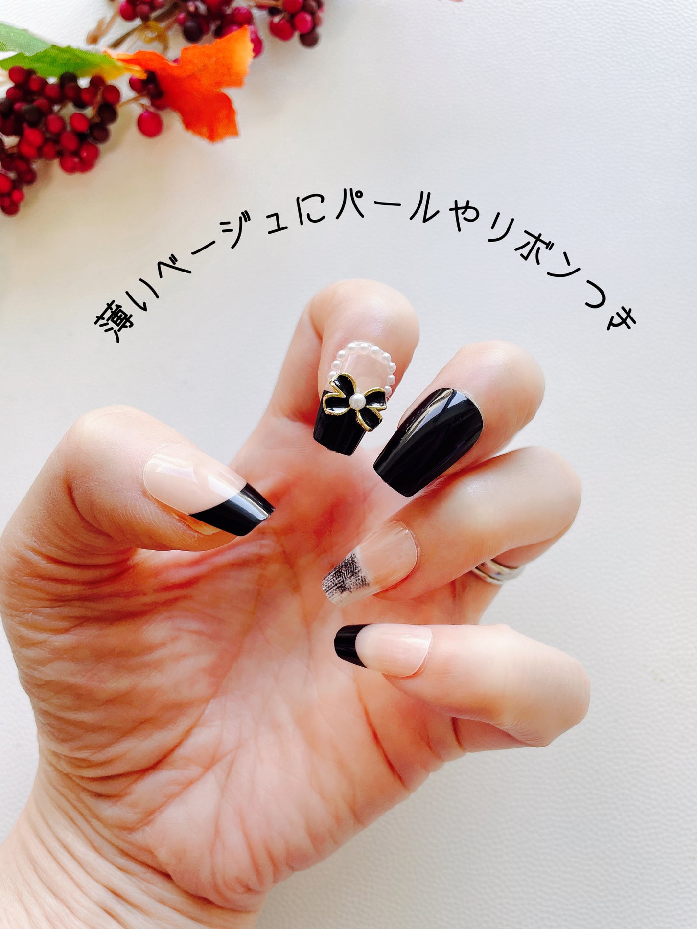 ネイルチップ/SHEIN/ネイルチップ・パーツを使ったクチコミ(2枚目)