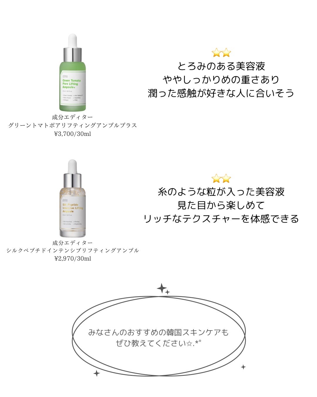 グリーントマトポアリフティングアンプル+/SUNGBOON EDITOR(成分エディター)/美容液を使ったクチコミ(4枚目)
