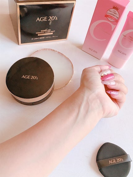 SIGNATURE ESSENCE COVER PACT /AGE20’s/クリーム・エマルジョンファンデーションを使ったクチコミ(7枚目)
