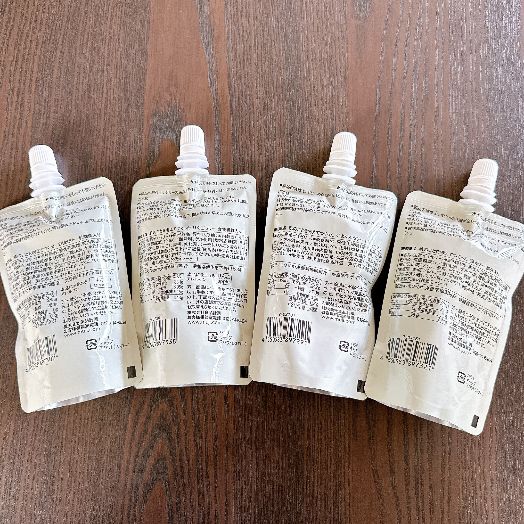 肌のことを考えてつくった いよかんゼリー ビタミンC入り/無印良品/食品を使ったクチコミ（3枚目）