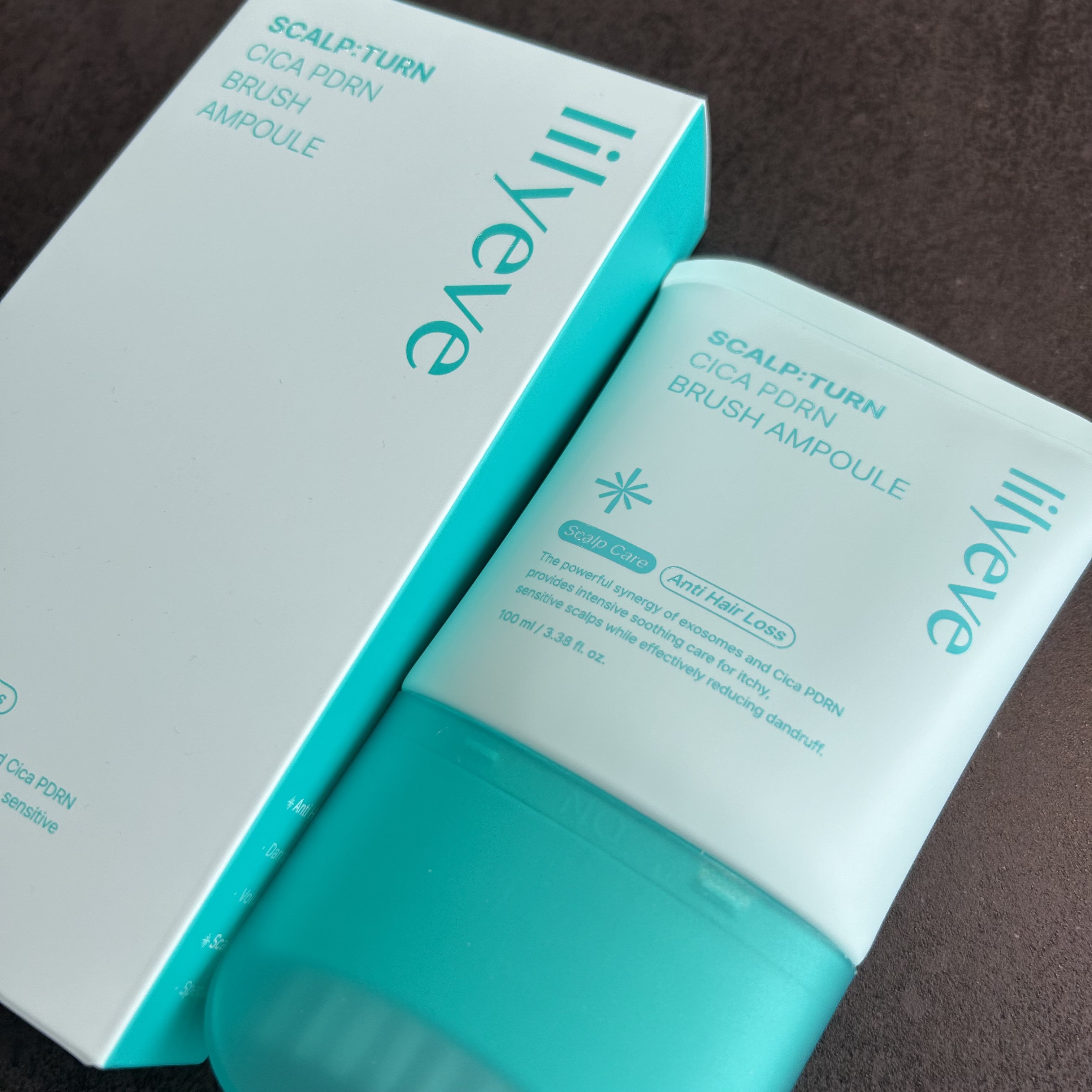 スカルプターンヘアアンプル/リリーイブ/頭皮ローションを使ったクチコミ（1枚目）