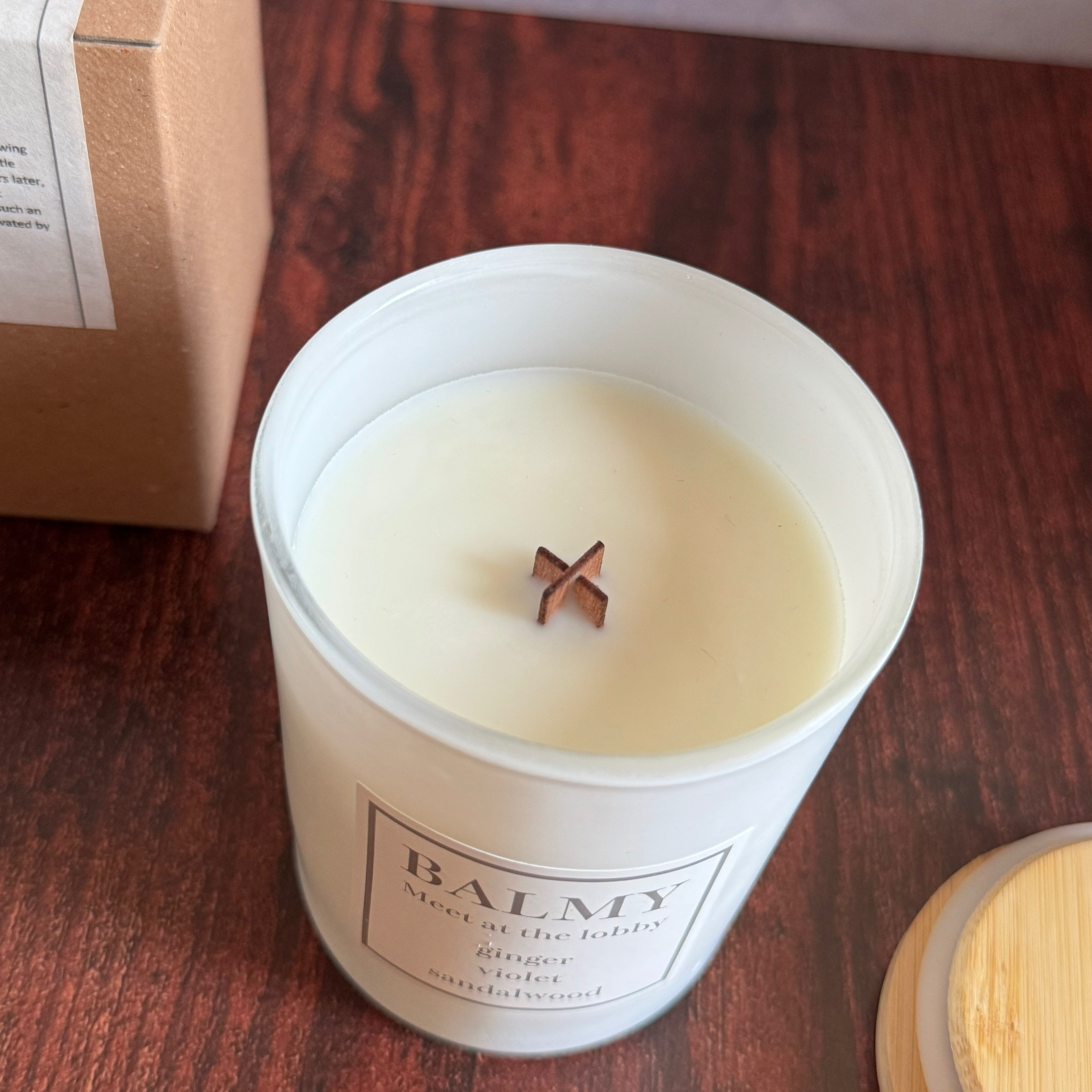 BALMY フレグランス キャンドル/BALMY/アロマキャンドルを使ったクチコミ（3枚目）