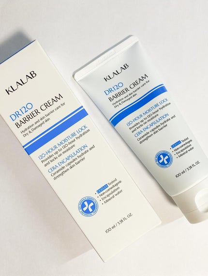 ディーアール120 バリアクリーム/KLALAB/フェイスクリームを使ったクチコミ(5枚目)