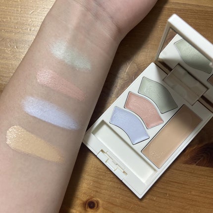 雪肌精 BLUE メルティ マイ カラー バランサー/雪肌精/パレットコンシーラーを使ったクチコミ(4枚目)