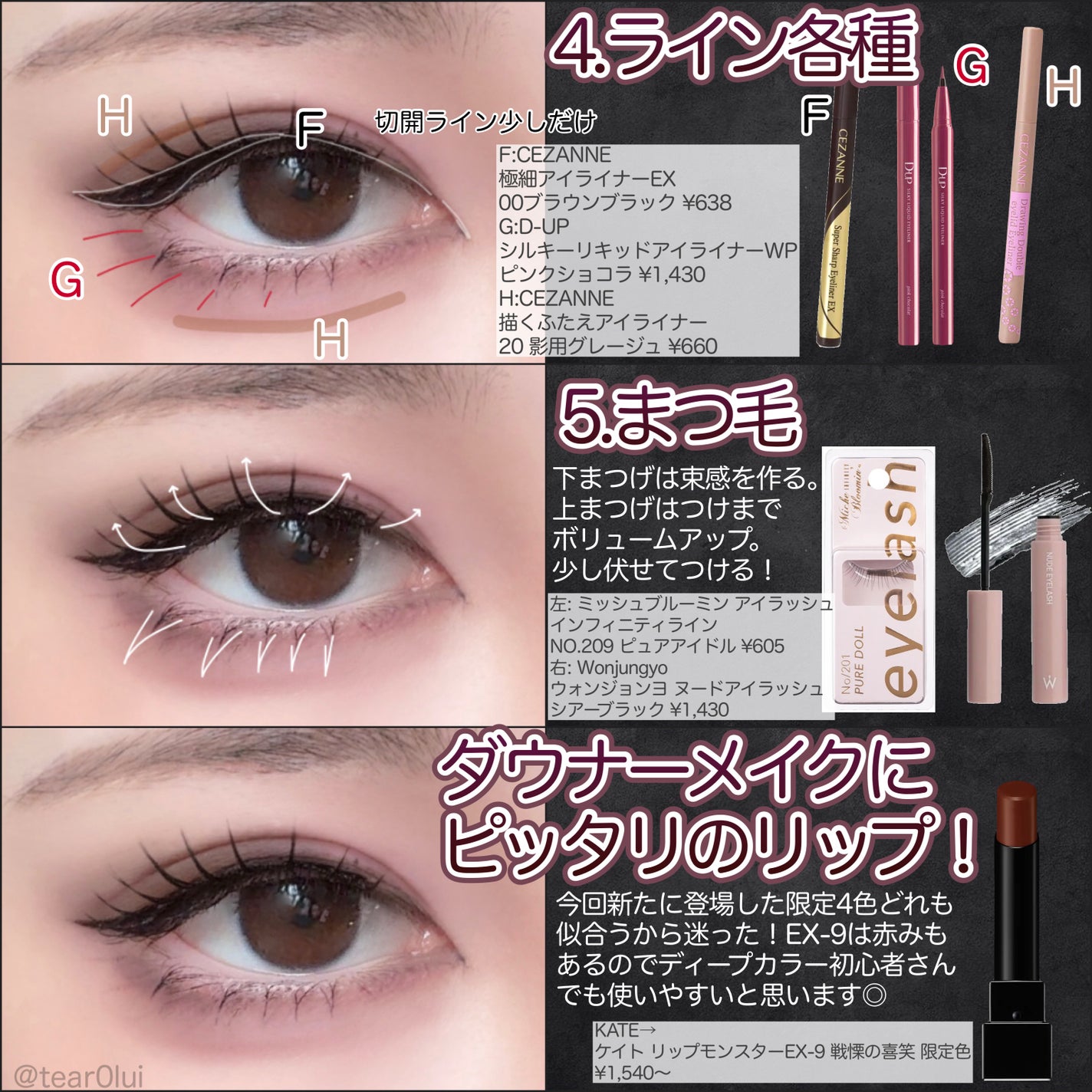 クリーミータッチライナー/キャンメイク/ジェルアイライナーを使ったクチコミ(3枚目)