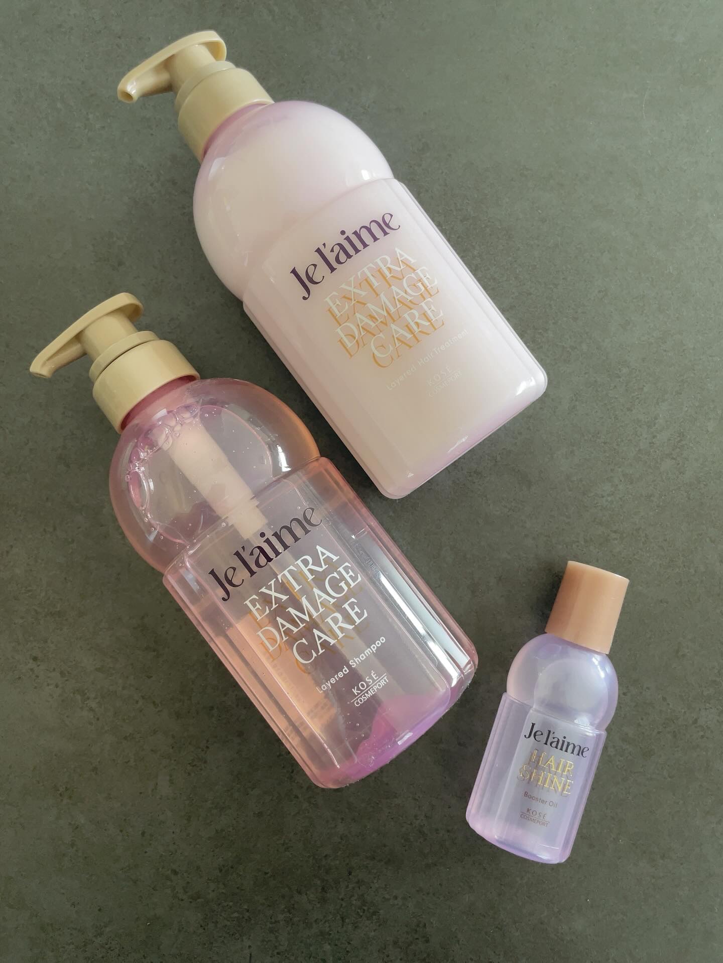 ジュレーム レイヤード シャンプー/ヘアトリートメント （エクストラダメージケア）/Je l'aime/市販シャンプーを使ったクチコミ（2枚目）