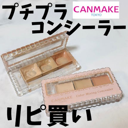 カラーミキシングコンシーラー/キャンメイク/パレットコンシーラーを使ったクチコミ(1枚目)