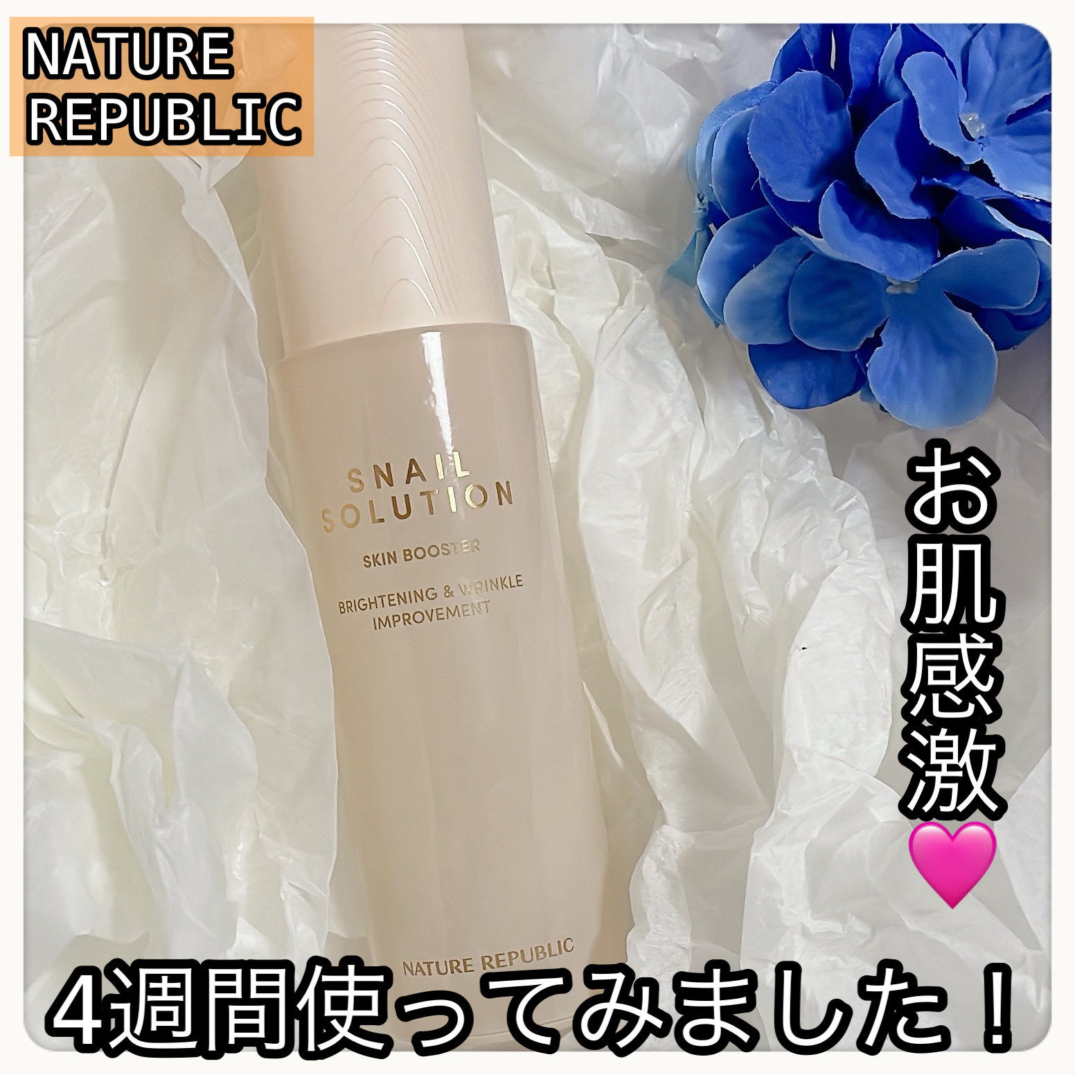 スネイルソリューション スキンブースター(R)/ネイチャーリパブリック/ブースター・導入液を使ったクチコミ（1枚目）