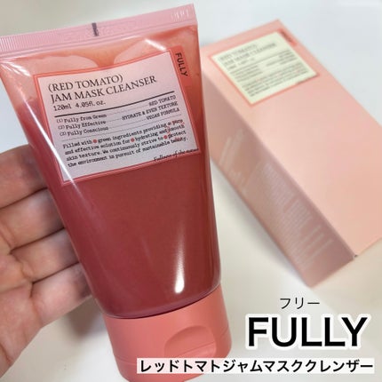レッドトマトジャムマスククレンザー/FULLY/洗顔フォームを使ったクチコミ(1枚目)