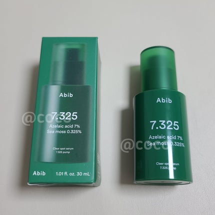 クリアスポットセラム7.325ポンプ/Abib /美容液を使ったクチコミ(1枚目)