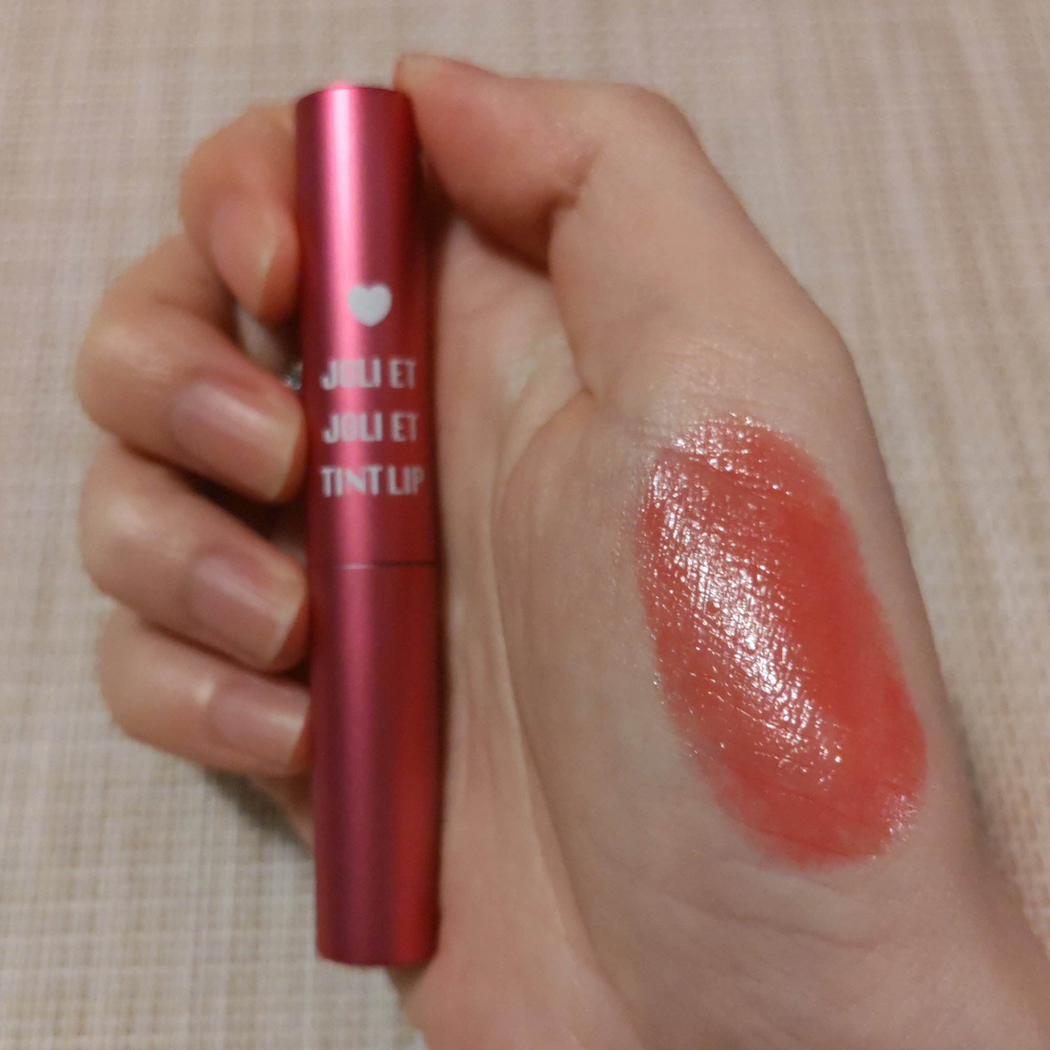 アヴァンセ ジョリ･エ ジョリ･エ ティントリップ チェリー/アヴァンセ/リップティントを使ったクチコミ（1枚目）