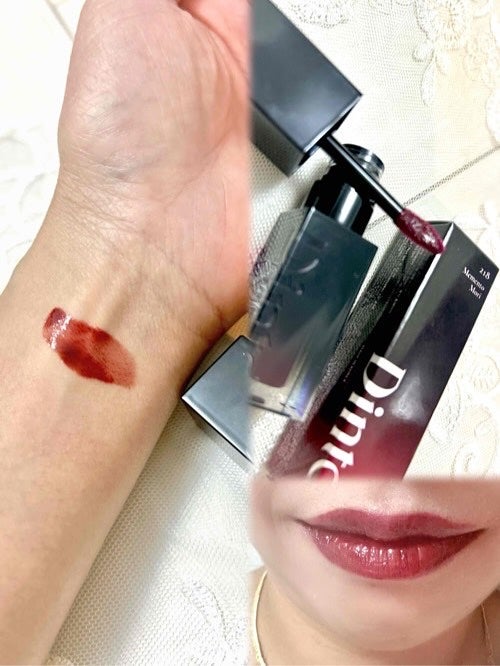 ブラーグロイリップティント/Dinto/リップティントを使ったクチコミ(2枚目)