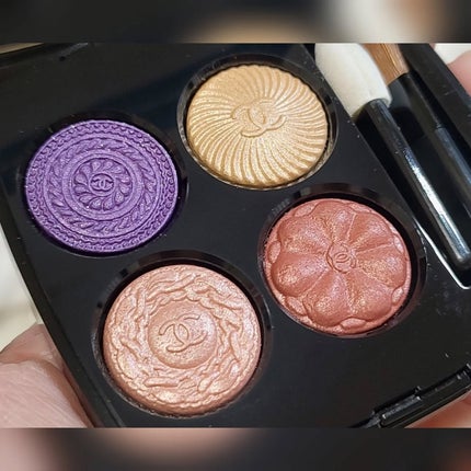 レ キャトル オンブル ブトン/CHANEL/アイシャドウパレットを使ったクチコミ(3枚目)