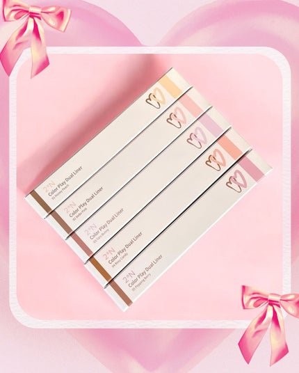 カラープレイデュアルライナー/2aN/スティックアイシャドウを使ったクチコミ(5枚目)