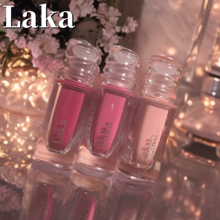 ラカ マキシグレイヤーティント/Laka/リップティントを使ったクチコミ(1枚目)