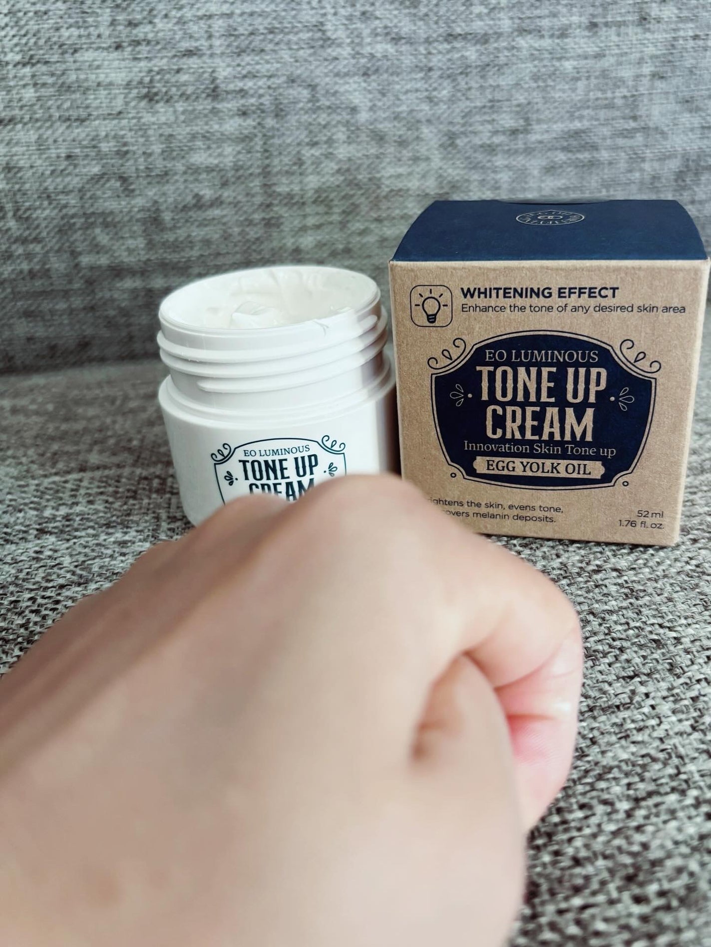 ルミナストーンアップクリーム/EOSKIN/フェイスクリームを使ったクチコミ(5枚目)